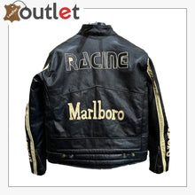 Load image into Gallery viewer, Marlboro Black Genuine Leather Jacket for Men Leather Outlet
