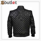 Herren Nietenleder Steampunk Jacke