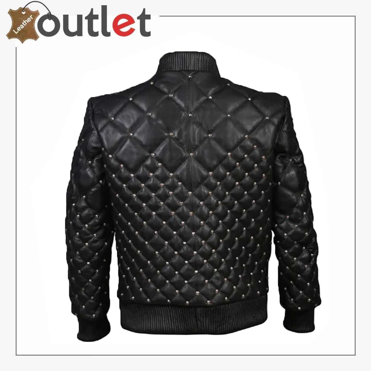 Herren Nietenleder Steampunk Jacke