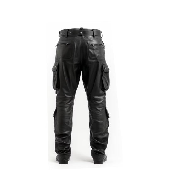 Men's Original biker leather pants Leather Outlet
