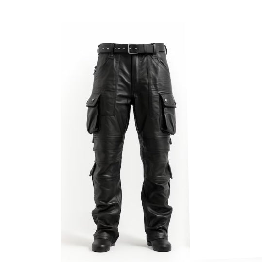 Men's Original biker leather pants Leather Outlet
