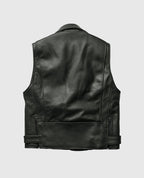 Herren-Premium-Klassik-Lederweste