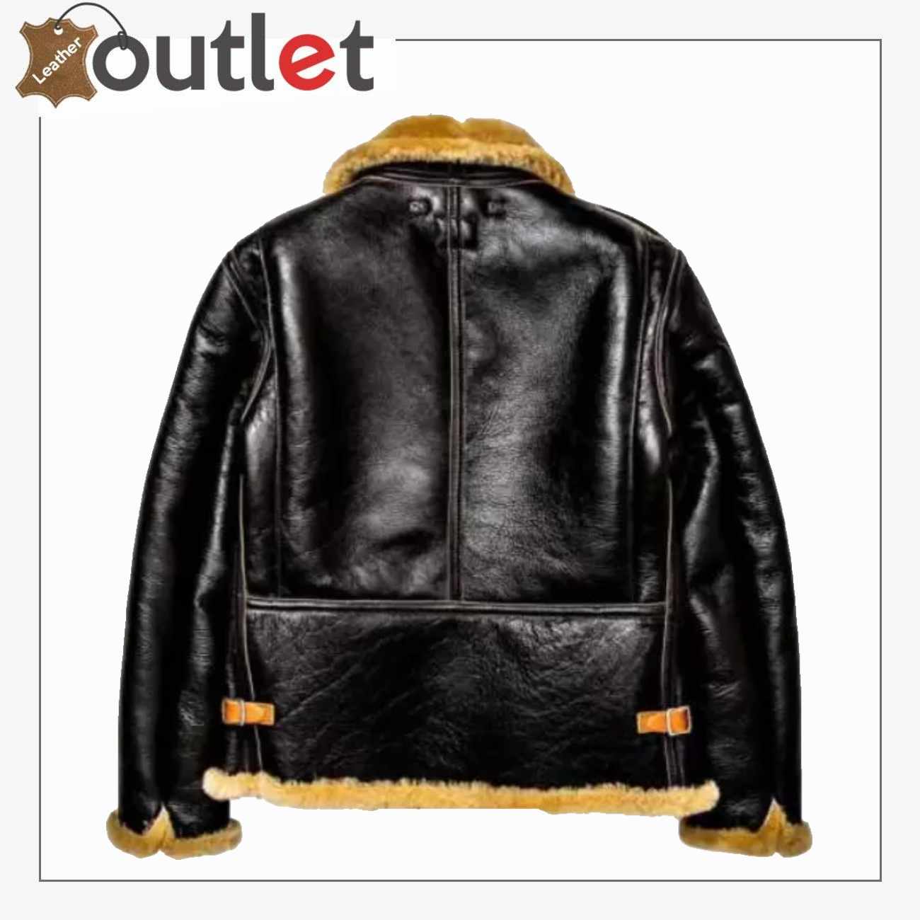 Herren Flieger Bomber Lederjacke