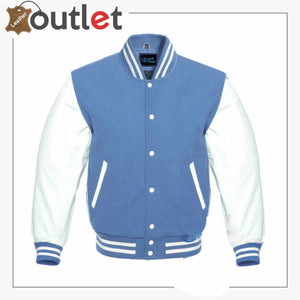 Mens Blue Varsity Jacket