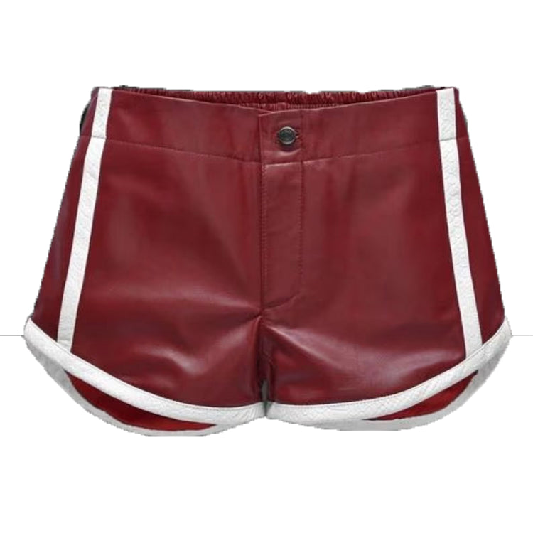 Herren Shorts aus Kunstleder