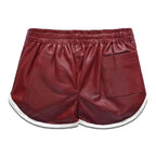 Herren Shorts aus Kunstleder