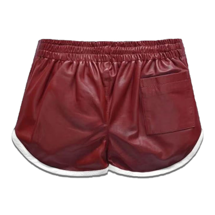 Herren Shorts aus Kunstleder