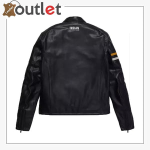 Mens Indian Biker Motorcycle Jacket