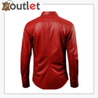 Mens Leather Shirt
