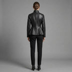 Stylish Women's Black Leather Jackets