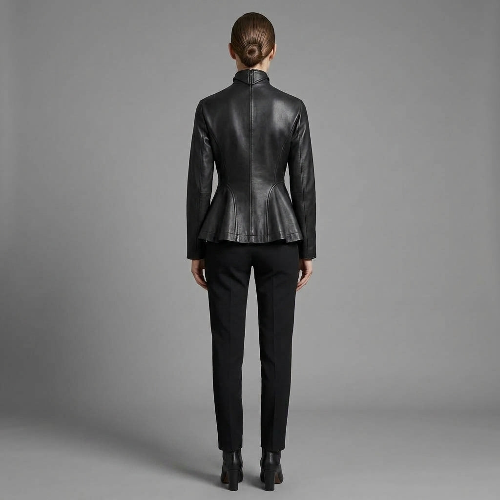 Stylish Women's Black Leather Jackets