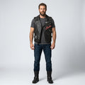 Indian Motorcycle Genuine Leather Vest – Classic Rider Edition