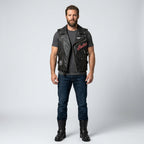 Indian Motorcycle Genuine Leather Vest – Classic Rider Edition