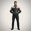 Klassische Herren-Leder-Bikerjacke – Harley Style Rider Edition
