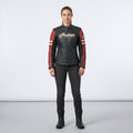 Damen Leder-Motorradjacke „Racer“ – Indian Style Heritage Edition