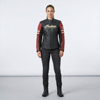 Damen Leder-Motorradjacke „Racer“ – Indian Style Heritage Edition