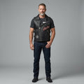 Herren-Lederweste im Western-Biker-Stil – Motorrad-Klassiker