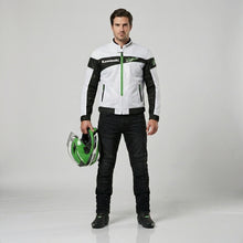 Load image into Gallery viewer, Kawasaki Racing Motorcycle Jacket – Men’s Sport Rider Edition
