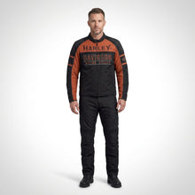 Laden Sie das Bild in den Galerie-Viewer, Herren Gastone Colorblocked Reitjacke – Motorradjacke im Harley-Stil
