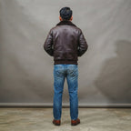 Men's G-1 Military Flight Aviator Bomber Jacket