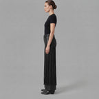 Women's Black Leather Pant