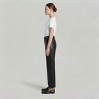 Women's Black Leather Pant