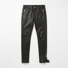 Load image into Gallery viewer, Men’s Leather Biker Pants – Motorcycle Riding Pants
