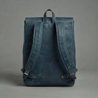 Stylish Zinc Leather Backpack