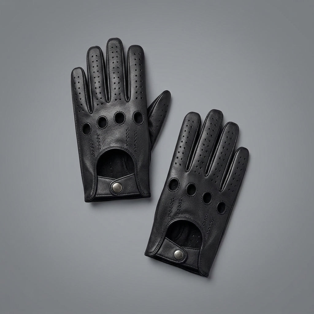 Men's Genuine Leather Gloves Winter