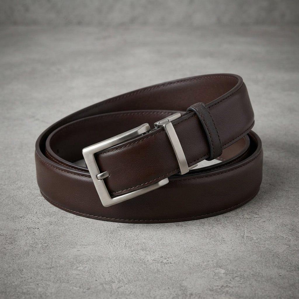 Mens Belts Soft Genuine Full Grain Cow Leather Belt