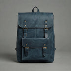Stylish Zinc Leather Backpack