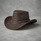 Buy Men's Distressed Brown  Hat