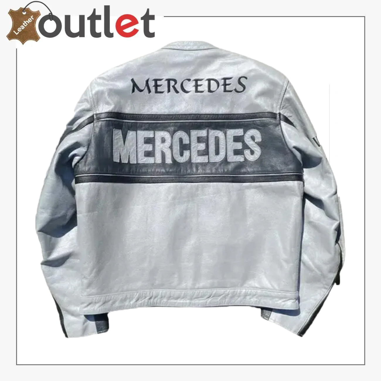 Seltene Mercedes Rennlederjacke