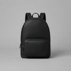 Mini Black Walker Cow Leather Backpack