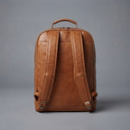 Brown Walker Cow Leather Backpack
