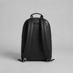 Black Walker Cow Leather Backpack