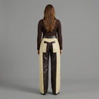 Women's Brown Leather Pant