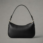 Women's Black  Leather Shoulder Bag