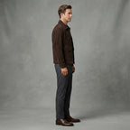 Men's Brown Suede Jacket