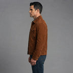 Men's Brown Scully Leather Jacket