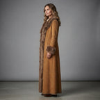 Buy Women's Brown Sheepskin Coat