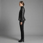 Stylish Women's Black Leather Jackets