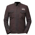 Star Wars Captain Cassian Andor Brown suede leather Jacket