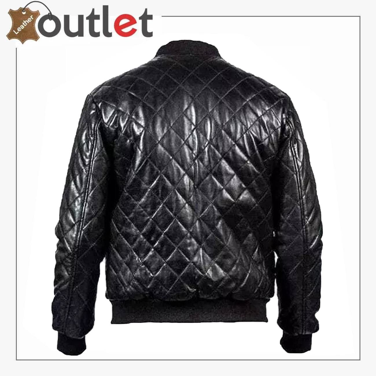 Street Style Leder Bomberjacke Herren