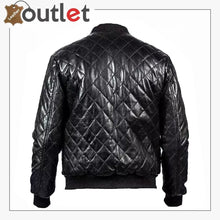 Load image into Gallery viewer, Street Style Leather Bomber Jacket Mens
