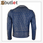 Nietennietenleder-Bikerjacke