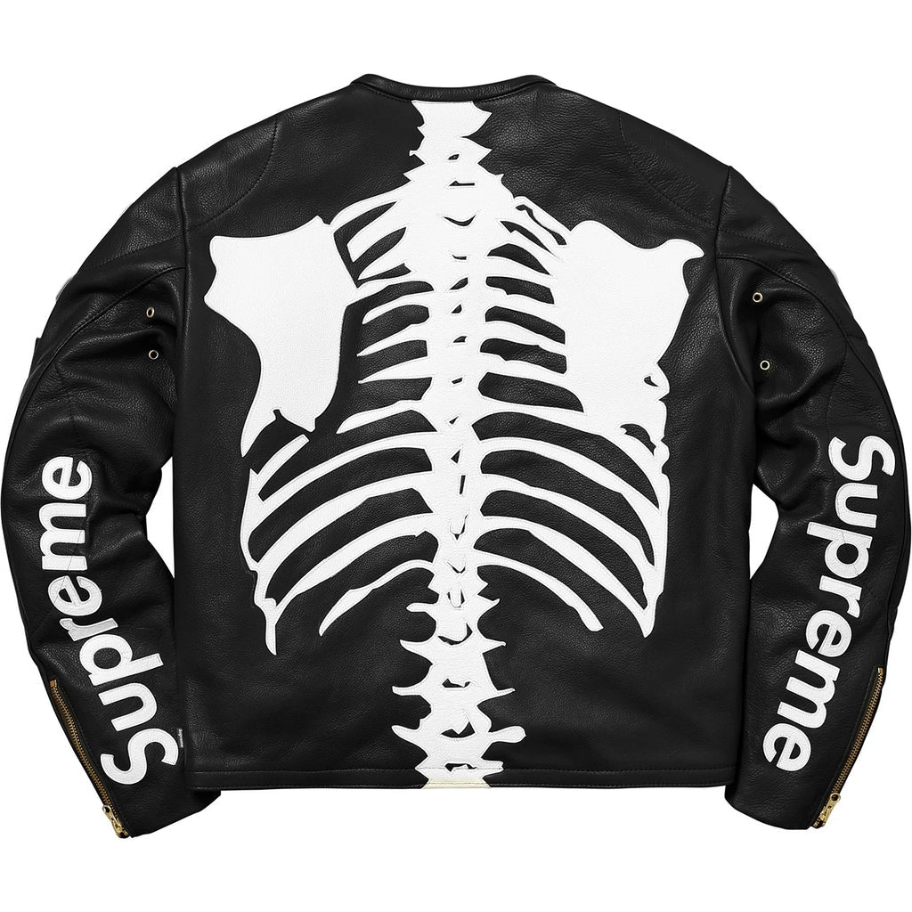 Supreme x Vanson Skeleton Leather Jacket