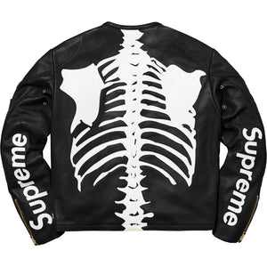 Supreme x Vanson Skeleton Leather Jacket