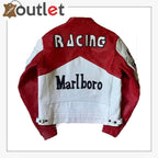 Vintage Marlboro Racing Leather Jacket