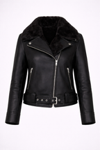 Women's Black B3 RAF Shearling Jacket
